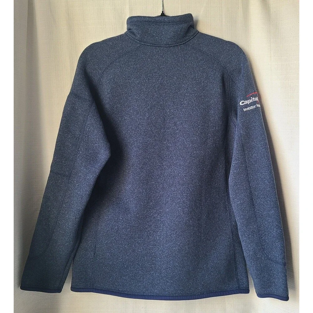 Patagonia Better Sweater Fleece Jacket XL Blue Full Zip Capital One Men’s